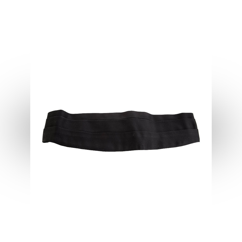 TOM FORD Black Cummerbund 100% Grosgrain Silk $550 M